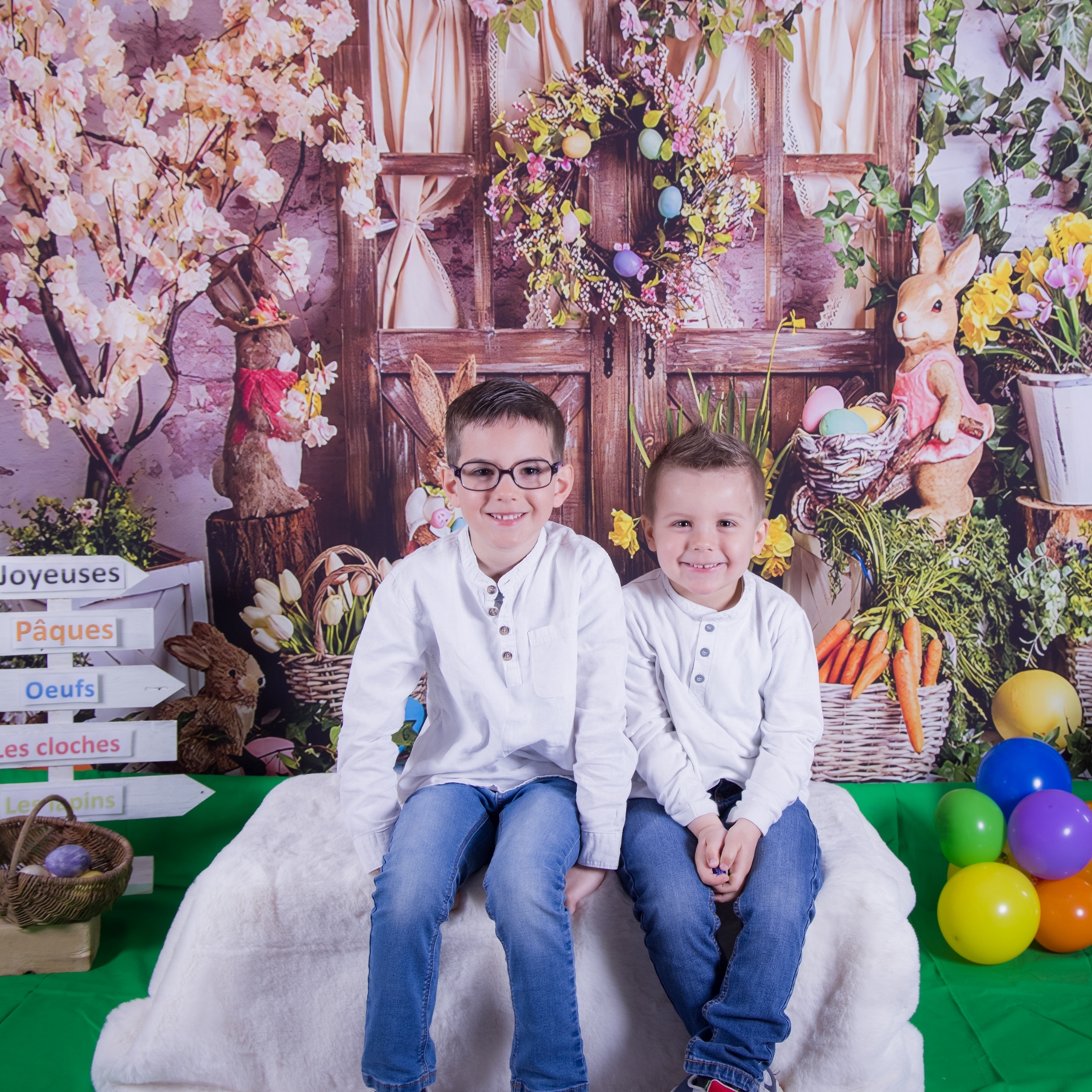 Photo enfants en studio