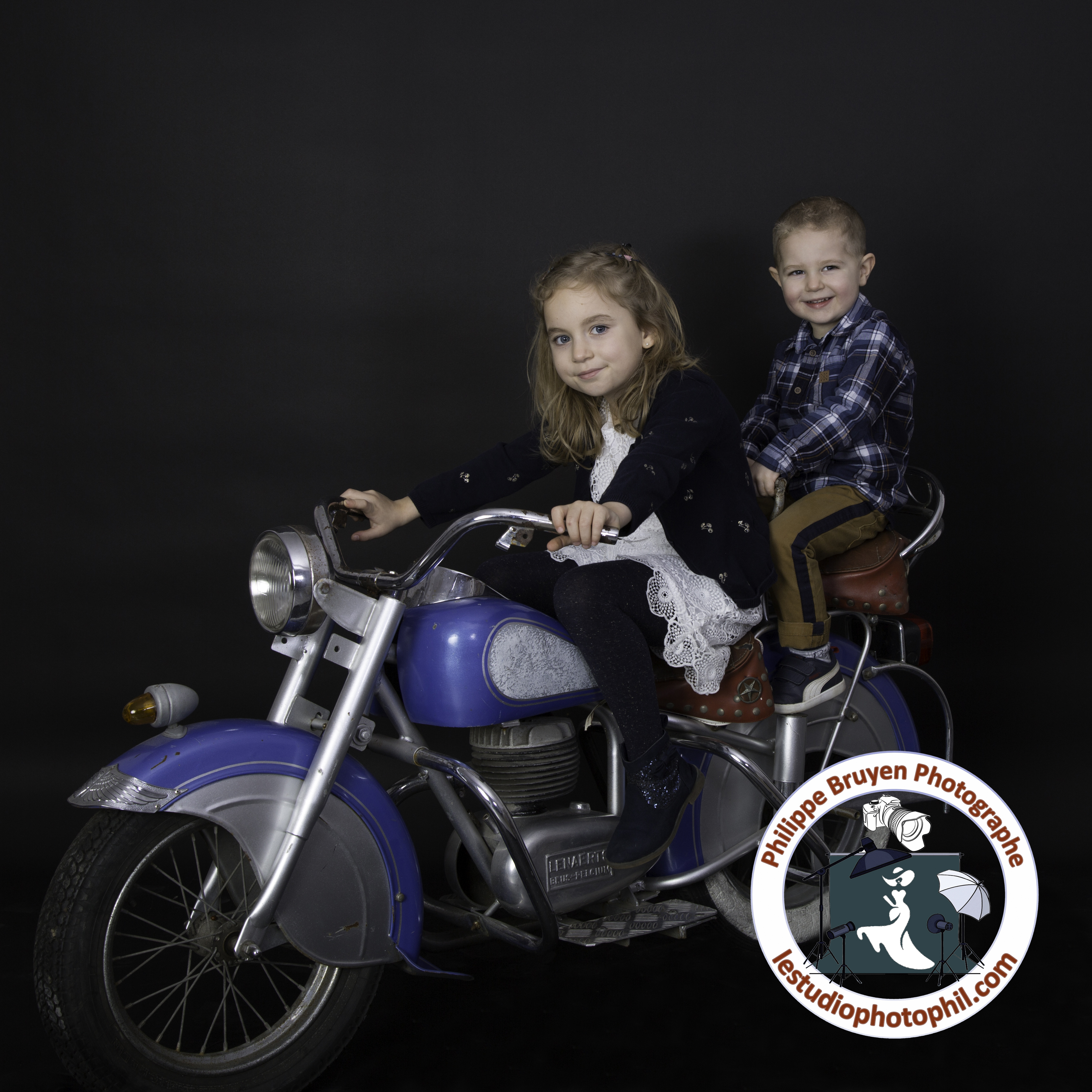 Photo enfants en studio